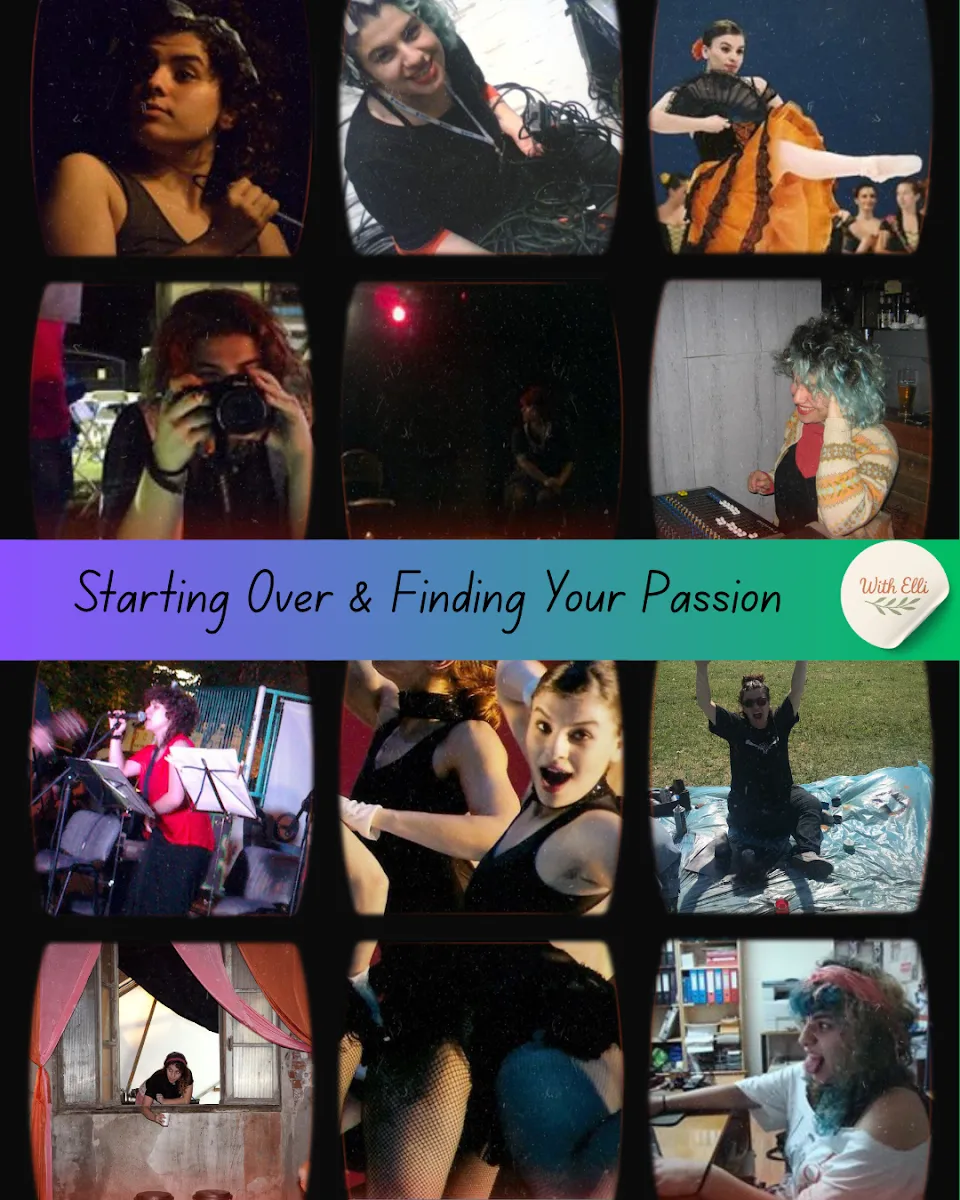 Illustration for Starting Over & Finding Your Passion