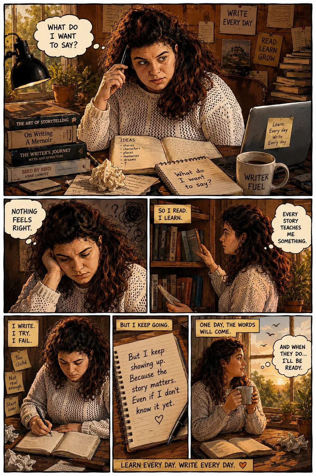 Elli, one year of writing